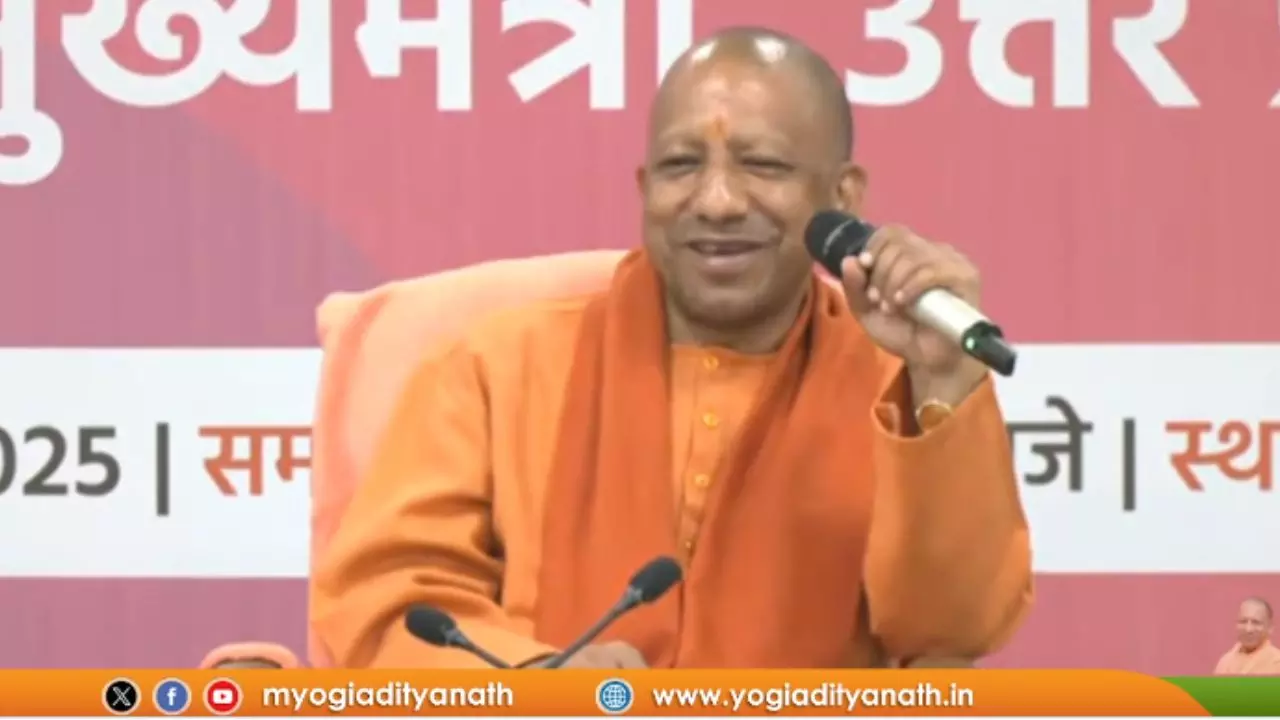 CM Yogi बोले- पहली बार देश की आस्था को सम्मान मिला, अयोध्या में पहले हर साल 2 लाख श्रद्धालु आते थे अब 15 करोड़ से ज्यादा आते हैं