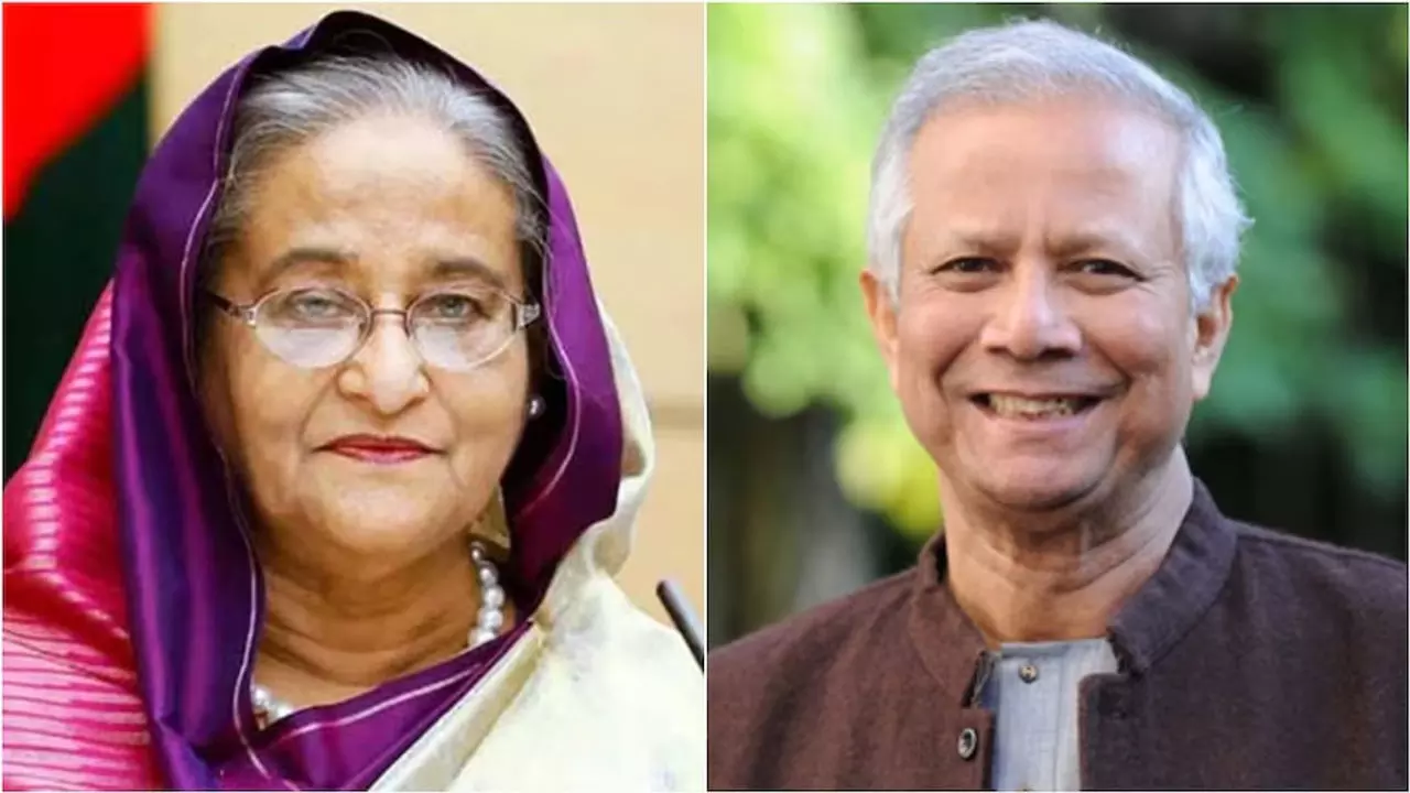 Bangladesh politics: शेख हसीना ने मोहम्मद यूनुस को बताया आतंकी, बांग्लादेश लौट कर सरकार गिराने और हत्याओं का बदला लेने का ऐलान