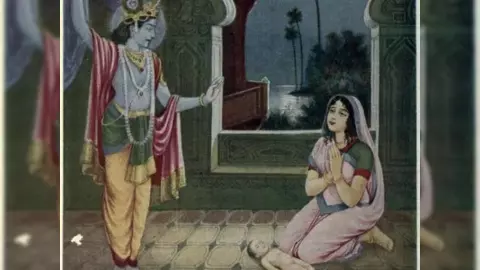 Krishnas devotee Uttara
