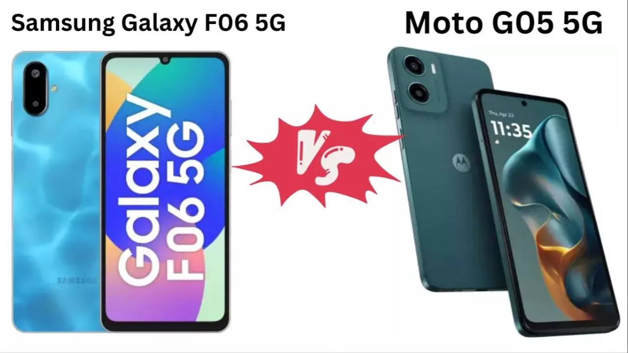 Samsung Galaxy F06 Vs Moto G05 5G: फीचर्स के मामले में कौन है बेहतर