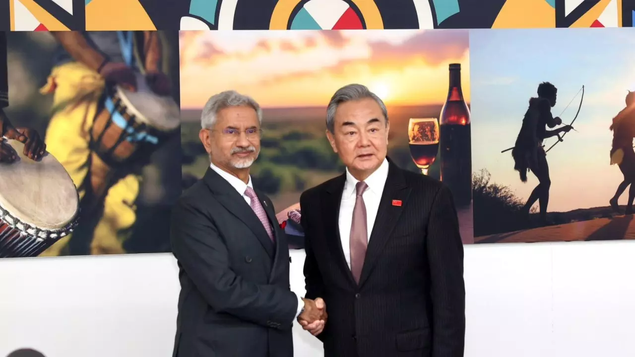 EAM Dr S Jaishankar meets Chinese Foreign Minister Wang Yi