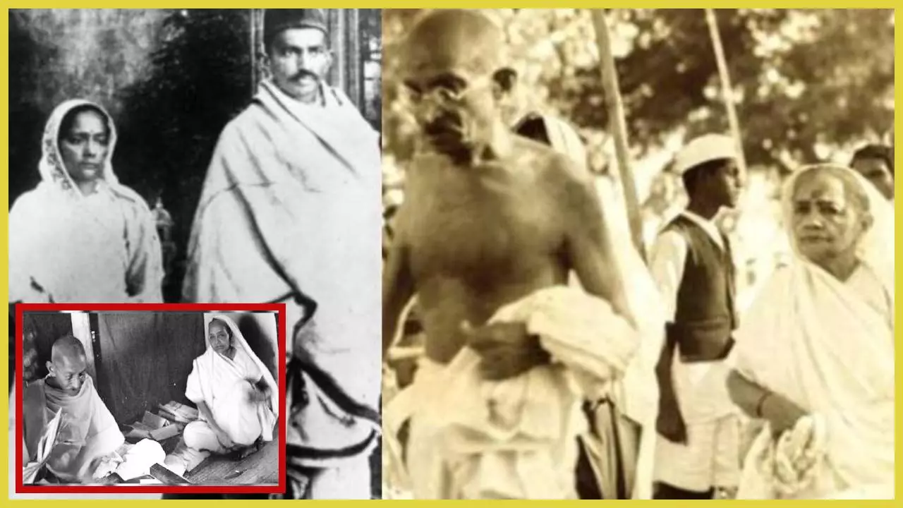 Mahatma Gandhi Ki Patni Kasturba Gandhi Biography