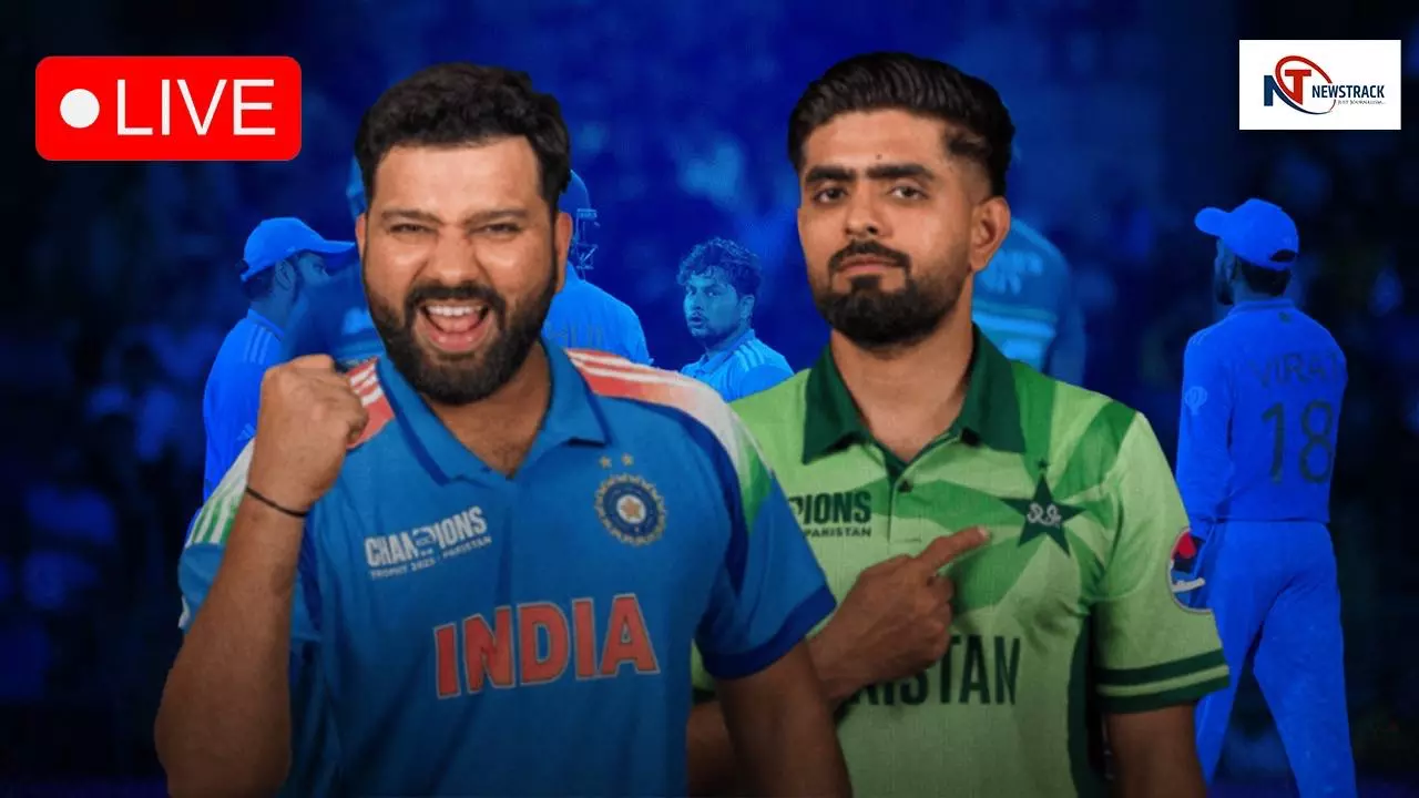 India vs Pakistan Match Live Score Update ICC Champions Trophy 2025