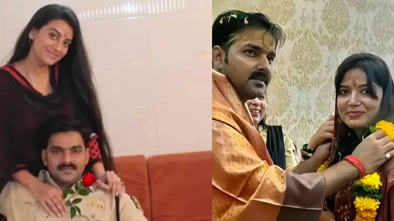 Pawan Singh Wife Jyoti Singh Akshara Singh Video