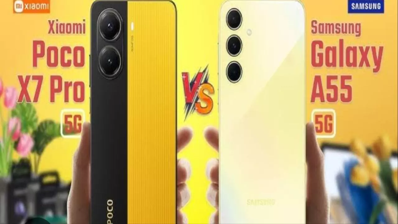 Samsung Galaxy A55 vs Poco X7 Pro: कैमरा फीचर्स के मामले में बेहतर कौन