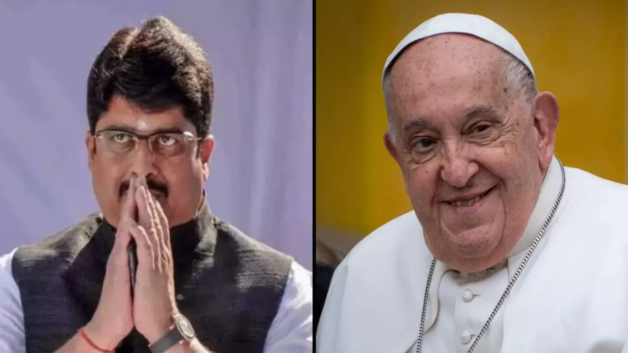 raja bhaiya pope Francis