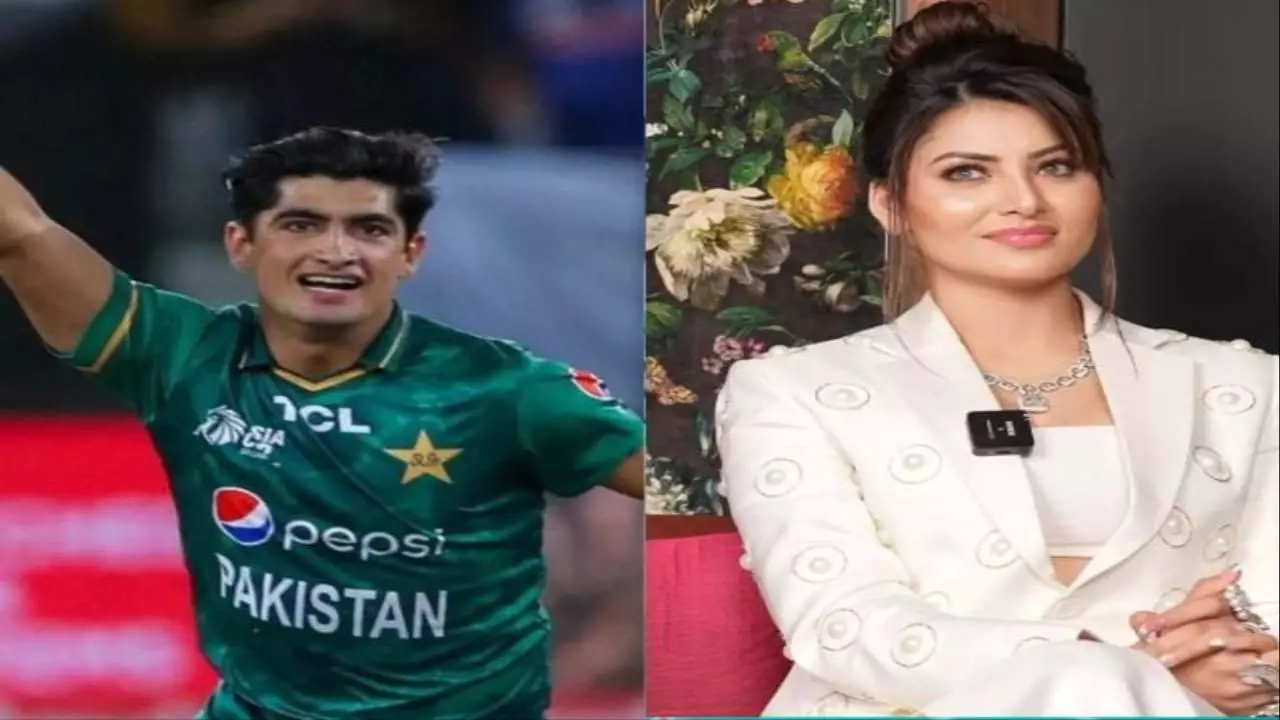 IND vs PAK मैच में किसे सपोर्ट करने गई थी Urvashi Rautela, Naseem Shah से जुड़ चुका है नाम