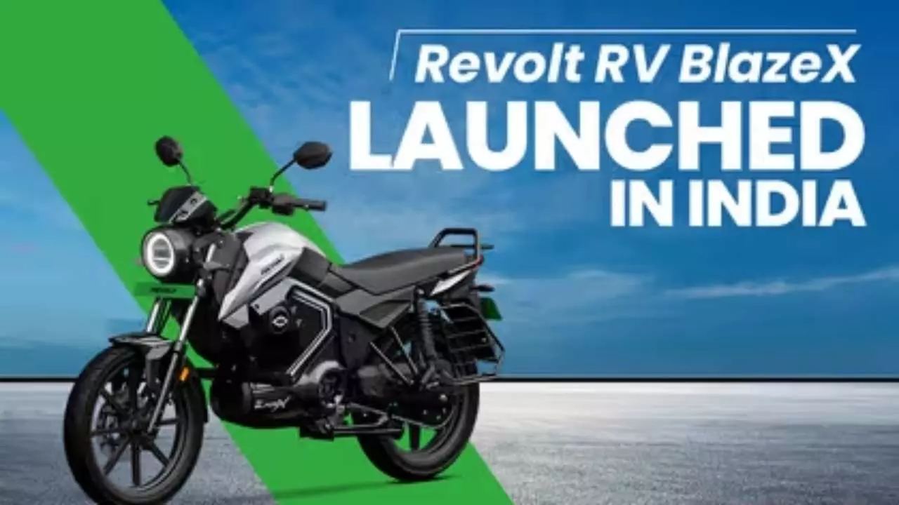 Revolt RV BlazeX Electric Bike Price and Features