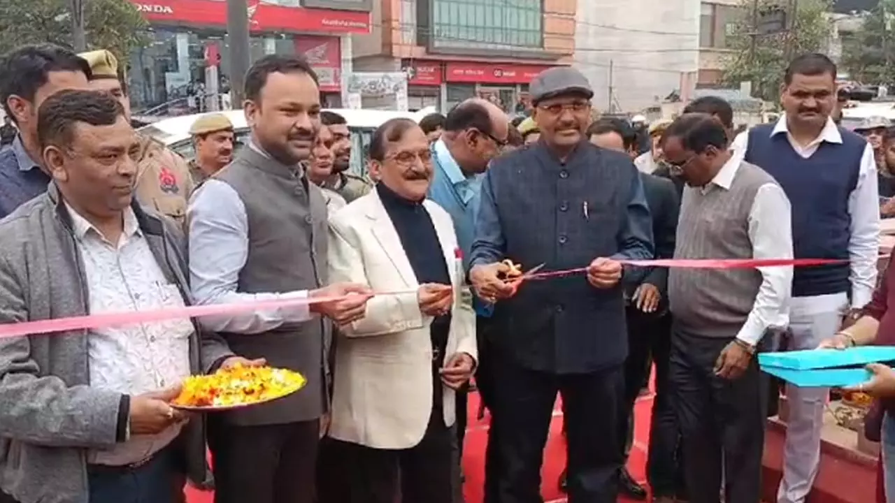 Gyan Path inaugurated on Delhi Road on the occasion of National Science Day