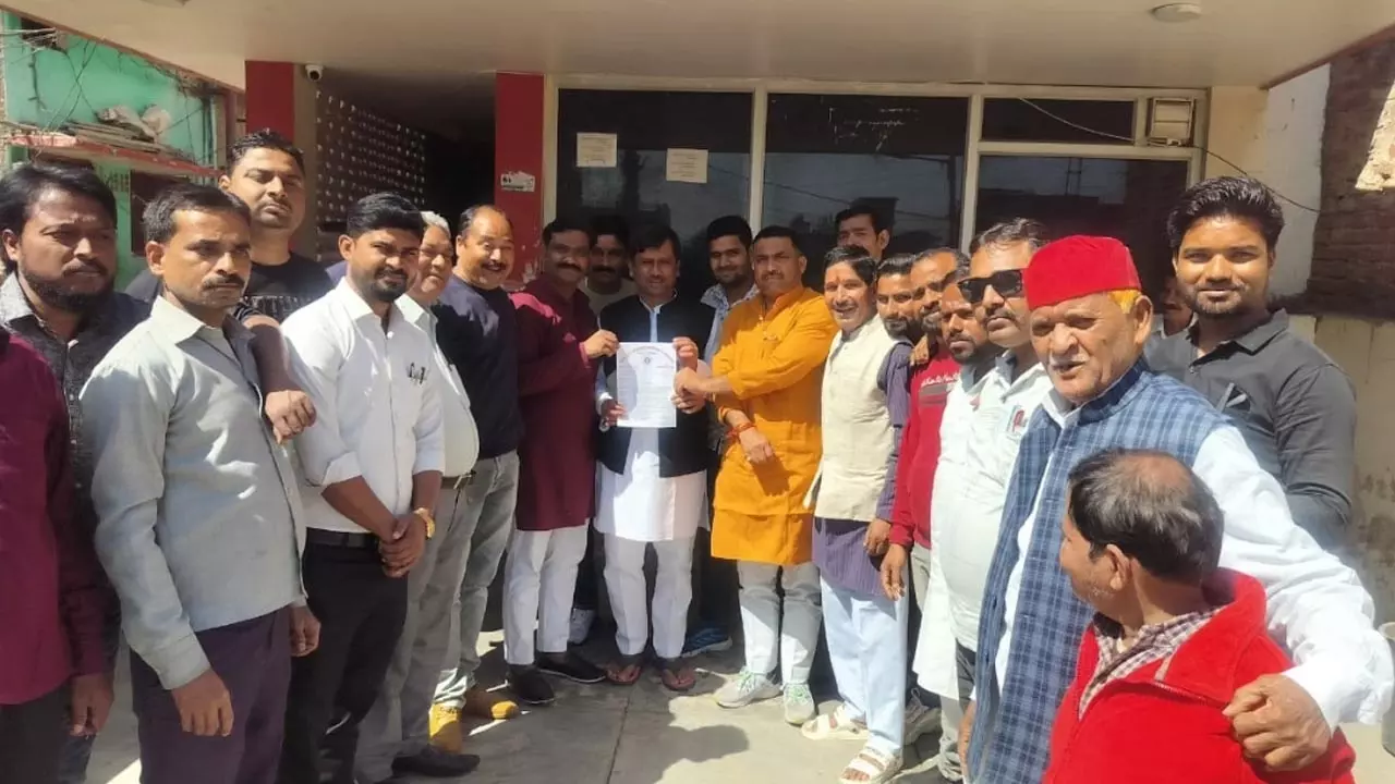 Young Advocates Association President submits memorandum to MLAs issue