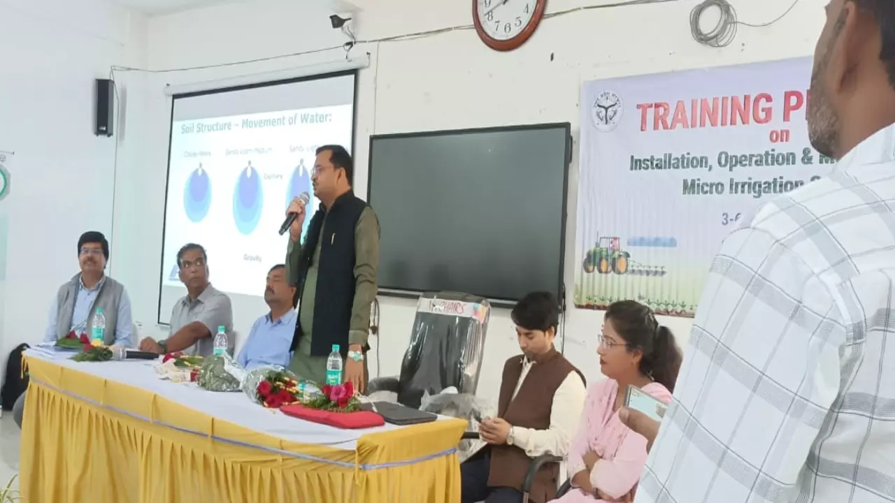 Microirrigation Training Will Make Dreams Of Travel In Developed India Realized