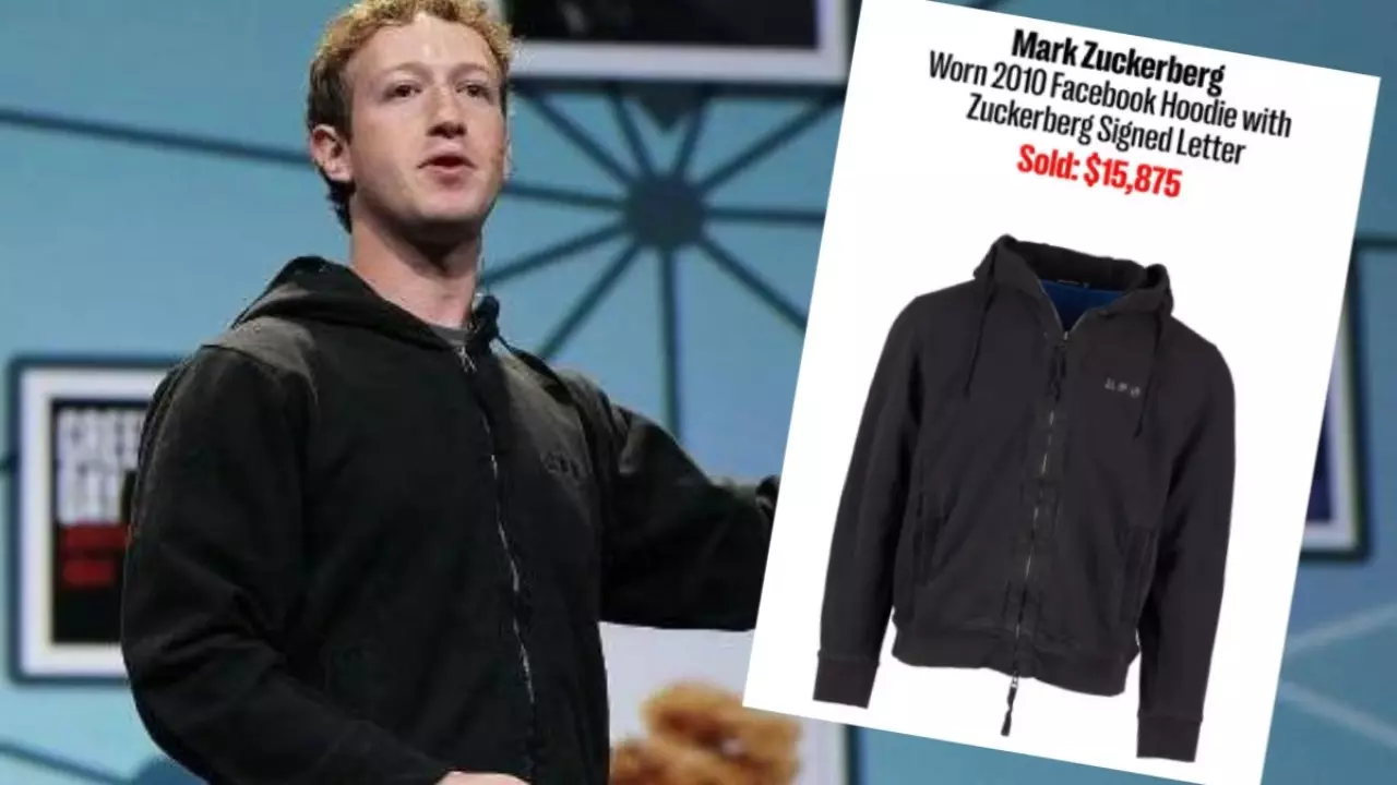 Mark Zuckerberg Facebook Logo Hoodie