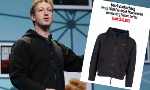 Mark Zuckerberg Facebook Logo Hoodie