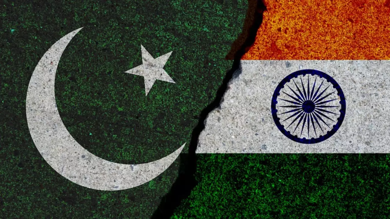 India-Pakistan Flag