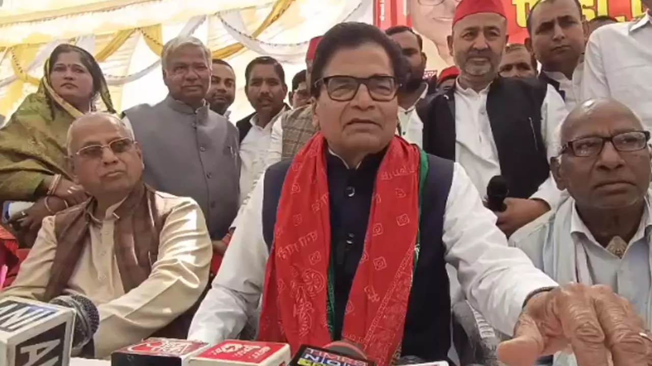 Professor Ramgopal Yadav talks to media on these issues