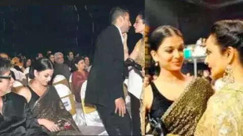 Aishwarya Rai Abhishek Bachchan Amitabh Bachchan Rekha