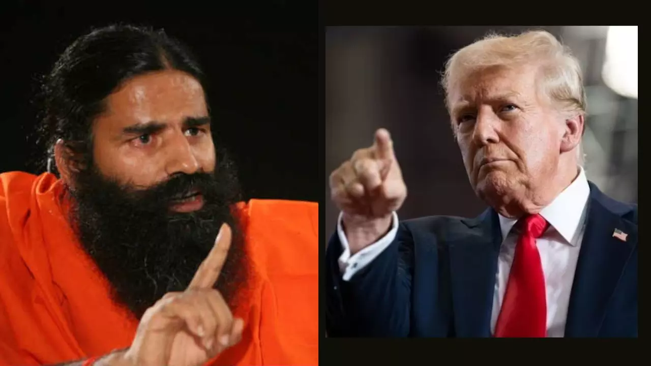 Baba Ramdev statement against US President Donald Trump