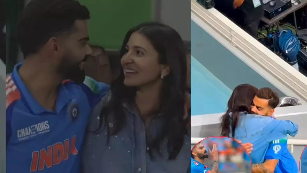 Champions Trophy Virat Kohli Anushka Sharma Video (Image Credit-Social Media)