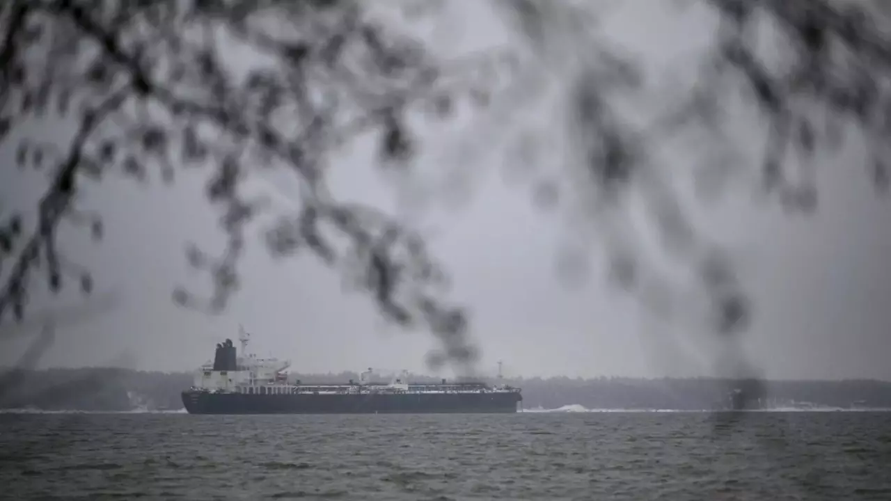 Oil tanker and cargo ship collide in North Sea