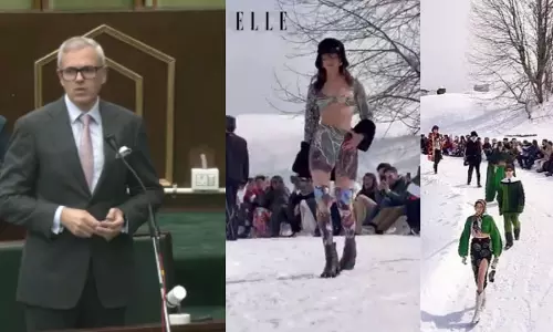 Jammu and Kashmir Gulmarg fashion show Controversy