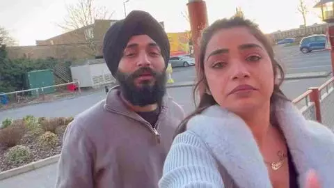 Kulhad Pizza Couple Viral Video