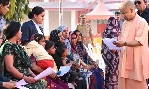 CM Yogi Instructions to Officers During Janta Darshan to Free Land From Encroachment