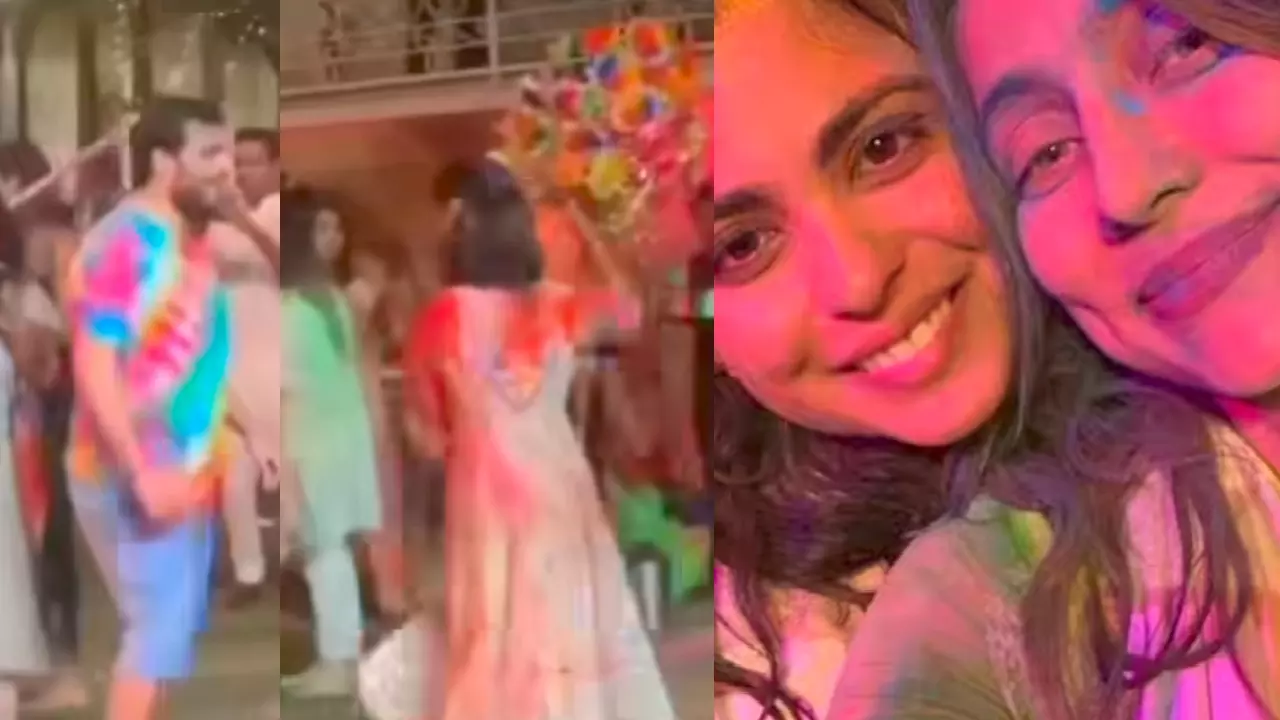 Ambani Family Holi Video