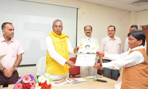 Panchayatiraj Mantri Om Prakash Rajbhar at the program of Aspirational Bharat Collaborative (Piramal Foundation) and Panchayati Raj Department