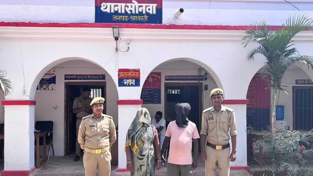 Four accused arrested in different police areas in Sravasti