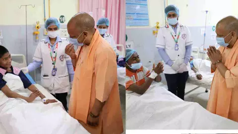 Yogi adityanath lok bandhu hospital