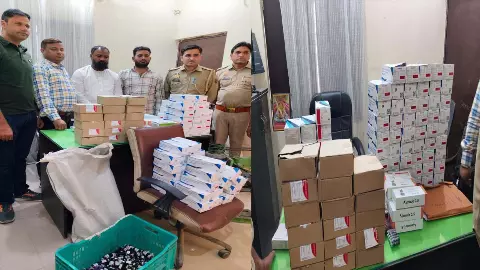 Large action against illegal drugs, seizure of large quantities in Baghpat