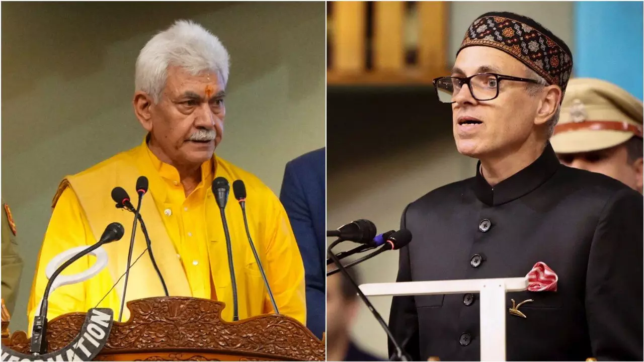 Jammu and Kashmir: जम्मू-कश्मीर में CM और LG के बीच बढ़ा टकराव, अफसरों के तबादले पर उमर अब्दुल्ला खफा, केंद्र को लिखी चिट्ठी
