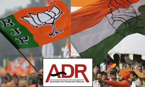 bjp congress donations in adr report 2023-24 latest news