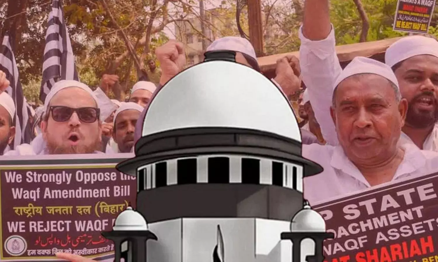 Waqf Bill के खिलाफ दायर याचिकाओं पर सुप्रीम कोर्ट में सुनवाई पूरी, अगली सुनवाई कल दोपहर 2 बजे