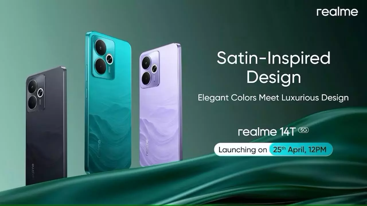 Realme 14T 5G Launch Date