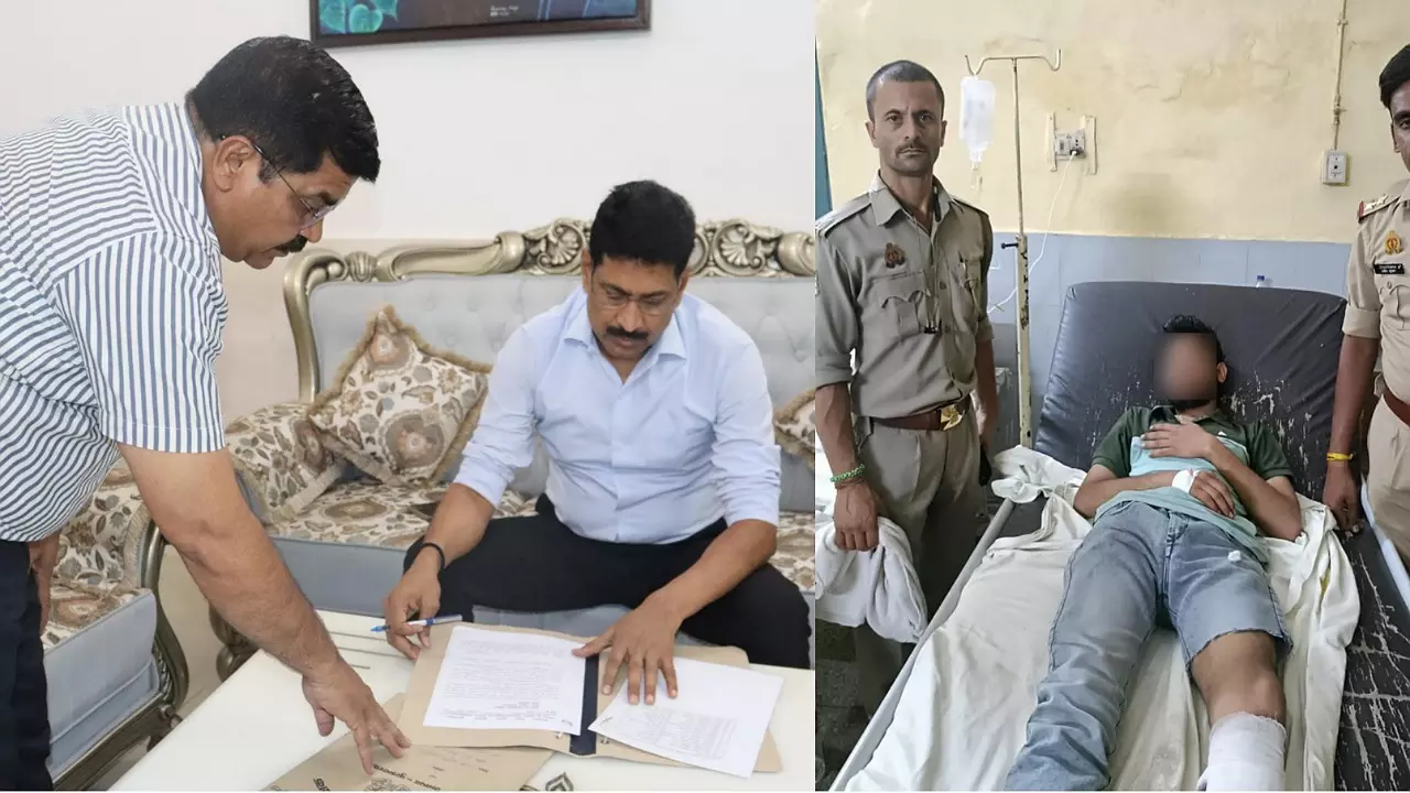 Bulandshahr News: बुलंदशहर SSP के आते ही मुठभेड़, अमरोहा का भवनेश हुआ लंगड़ा