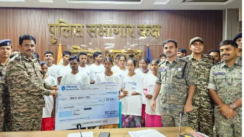 Naxalites Surrender before security forces in Chhattisgarh sukma see details