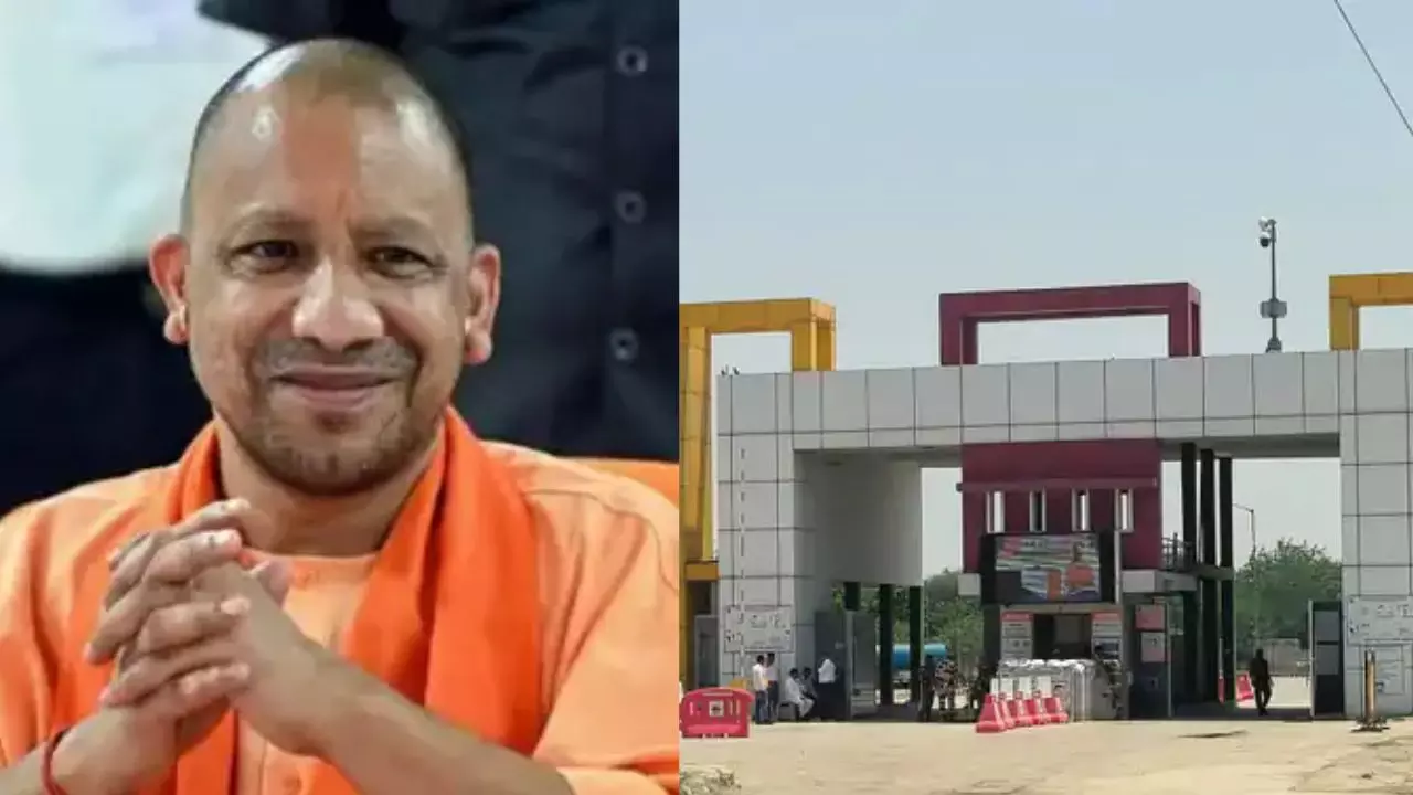 CM Yogi in kanpur inspected the power plant and the preparations before the arrival of PM Modi