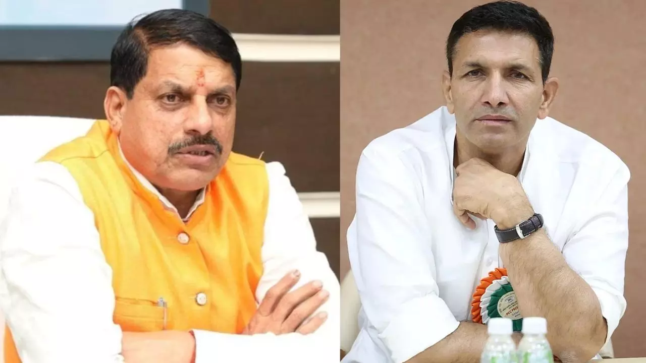 Madhya pradesh cm mohan yadav decision of counting of snakes congress jitu patwari targets bjp government