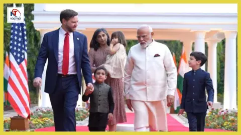 America Vice President JD Vance and Wife Usha Vance India Visit
