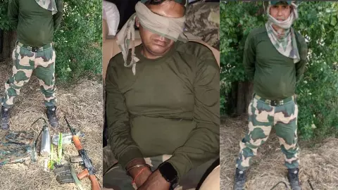 आंखों पर पट्टी, छीने हथियार … PAK ने की नापाक हरकरत, BSF जवान को बनाया बंदी, क्रूरता की हदें पार