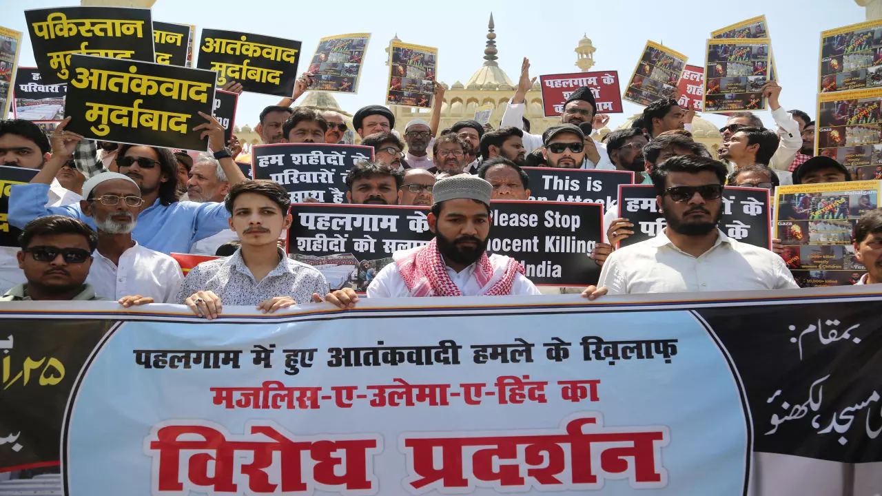 Muslim community protest
