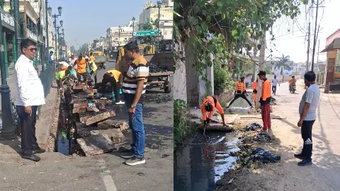 Municipal Corporation started cleanliness campaign in lucknow before monsoon season Municipal Corporation started cleanliness campaign in lucknow before monsoon season