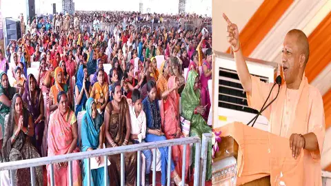 CM Yogi in Lakhimpur Kheri