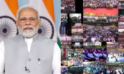 pm modi distributes government job joining letter to youth in 15th rozgar mela