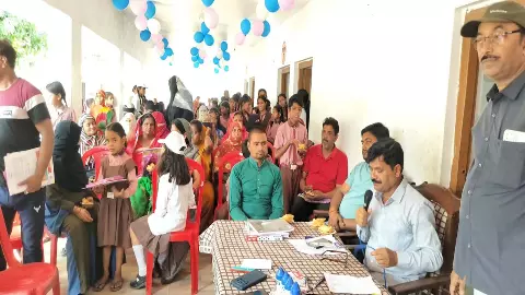Grand organization of Mera Gaon-Mera Vidyalaya program at PM Shree Composite Vidyalaya Karnalganj Grand organization of Mera Gaon-Mera Vidyalaya program at PM Shree Composite Vidyalaya Karnalganj
