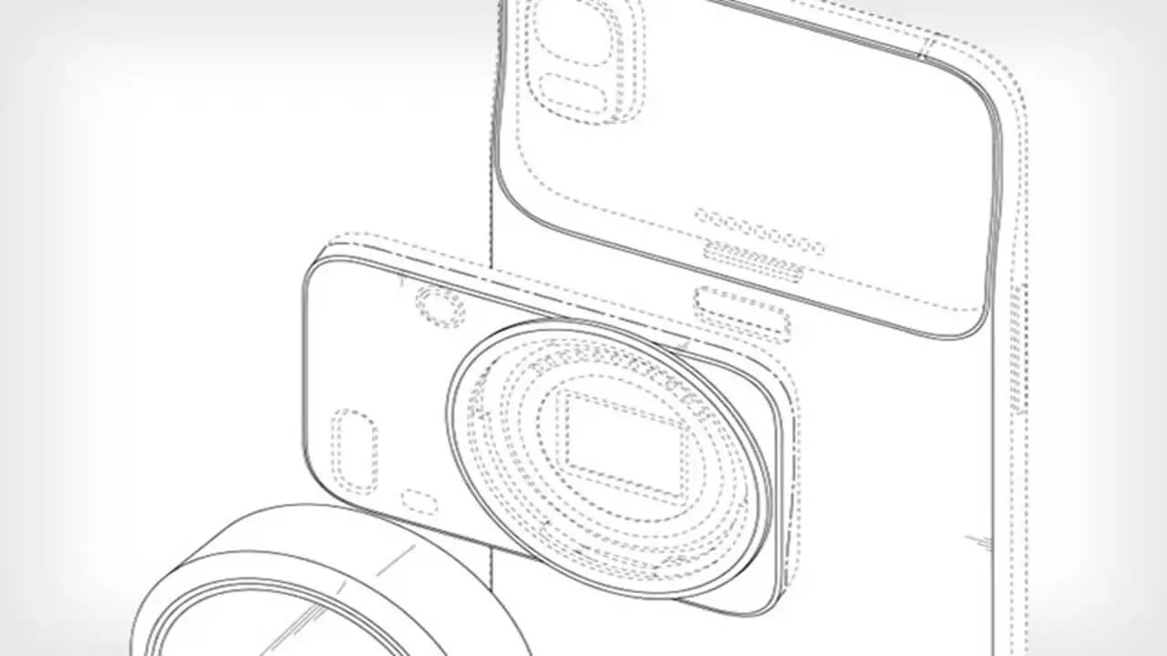 Samsung Phone with Replaceable Lens