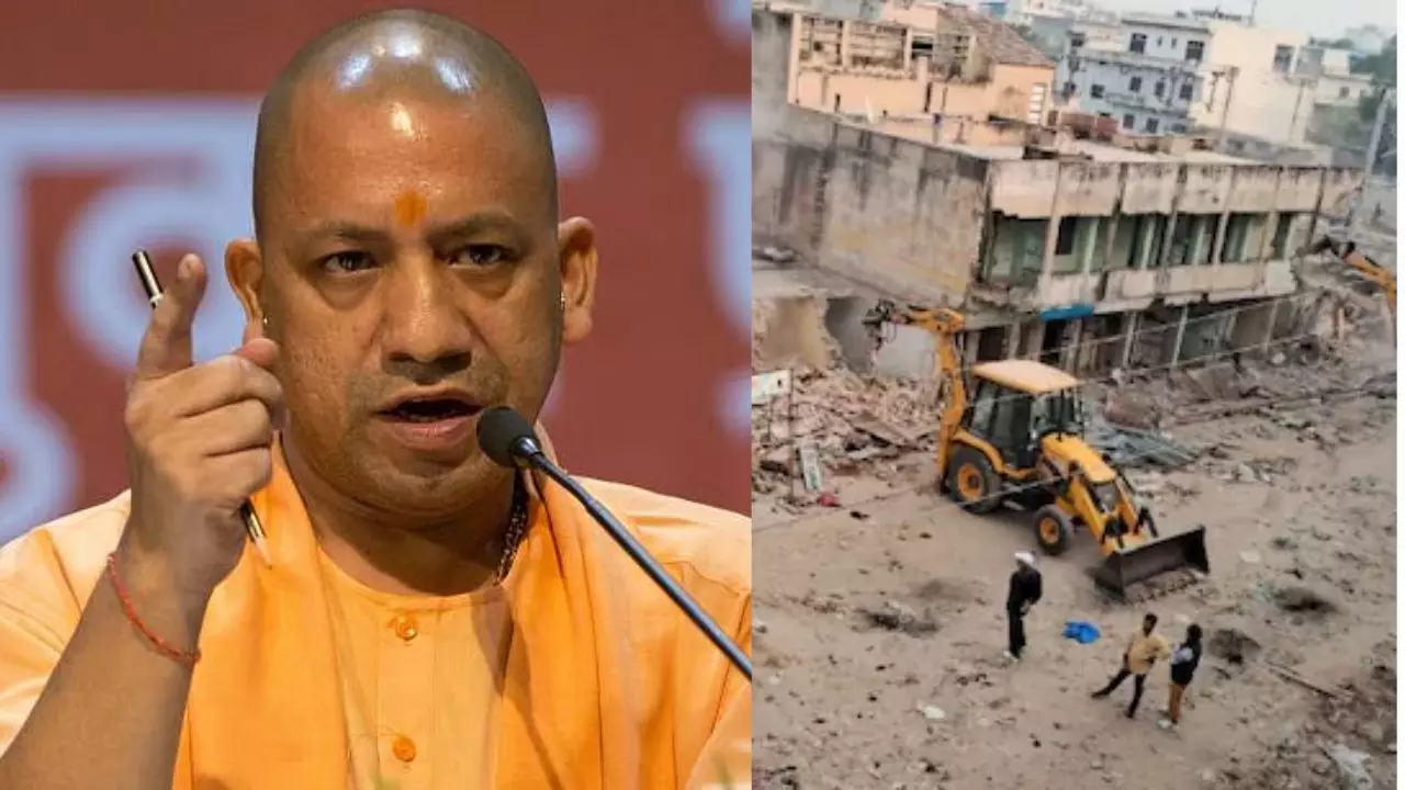 CM Yogi Adityanath on Land Mafia