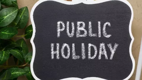 Public holiday on 1st May 2025 bank will closed on labour day check list