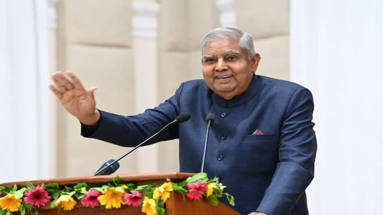 Vice President Jagdeep Dhankhar